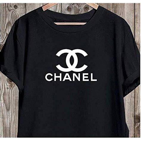 chanel logo tee shirt|Tee.